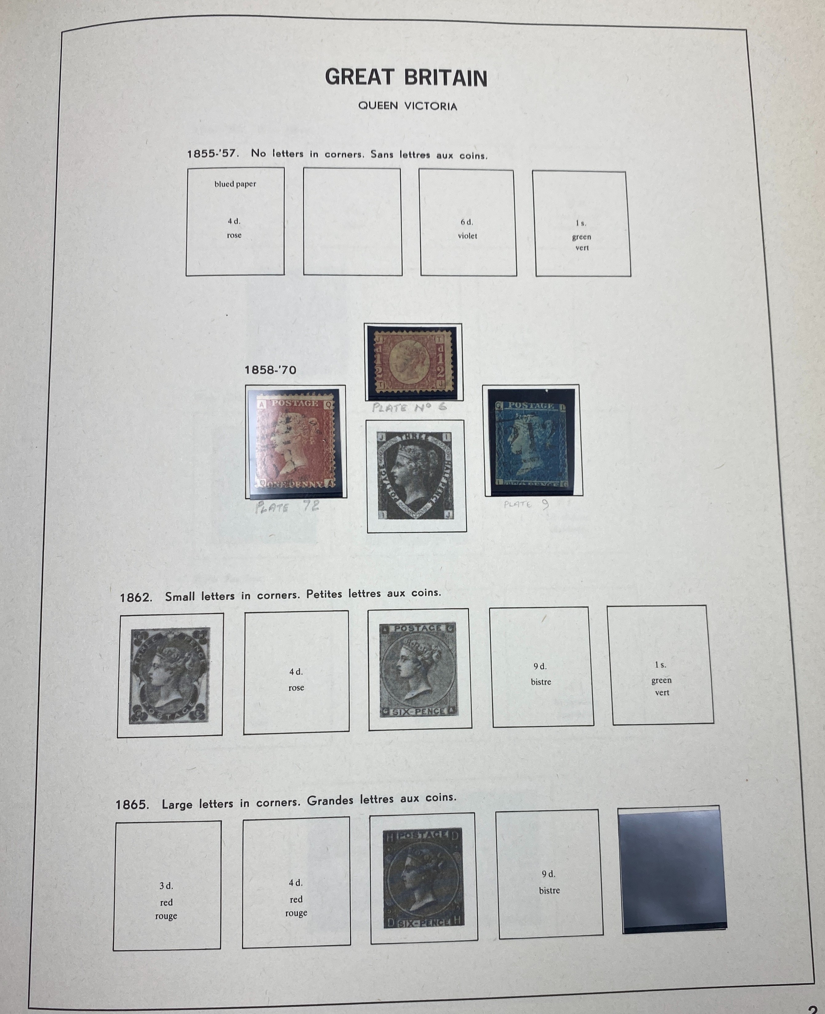 A stamp collection in albums with Great Britain including Decimal Mint, British Commonwealth, Hong Kong, India and Malaya